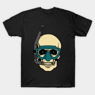 skull snorkel T-Shirt